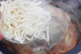 时蔬乌冬面的做法步骤：8