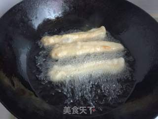 油条(泡打粉版)的做法步骤:14