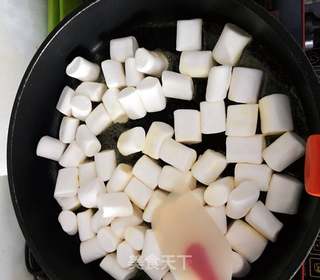 雪花酥的做法步骤:3