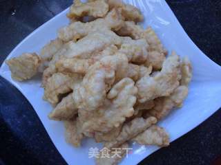 糖醋里脊的做法步骤:7