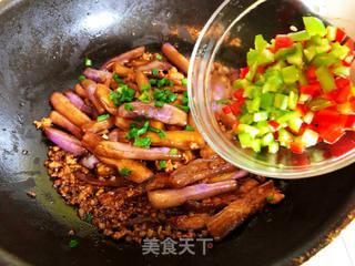 少油版肉末茄子#茄子#的做法步骤:11