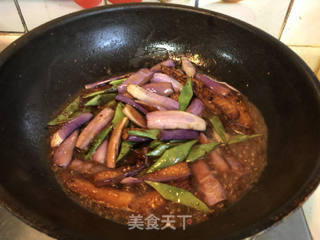 酱爆茄子刀豆#茄子#的做法步骤:12