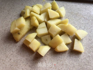 虾仁土豆沙拉#鲜虾#的做法步骤:3