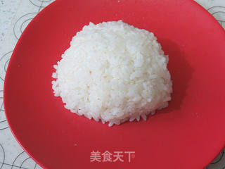 萌萌哒早餐【咸蛋黄肉松饭团-泰迪版】的做法步骤:5