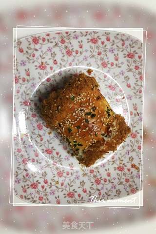 香葱肉松卷的做法步骤:13