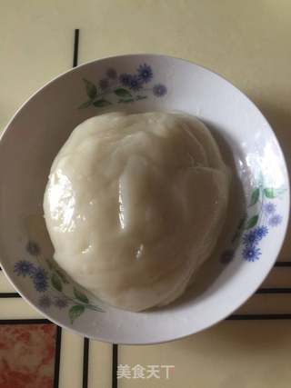 奶黄冰皮月饼的做法步骤:4