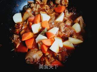 大盘鸡的做法步骤:9