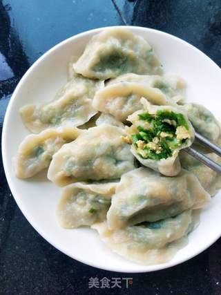 韭菜鸡蛋饺子的做法步骤:9