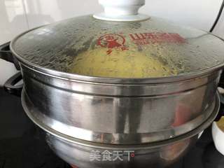 南瓜蒸糕的做法步骤:13