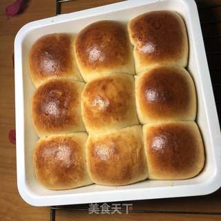 鲜奶甜面包的做法步骤:7