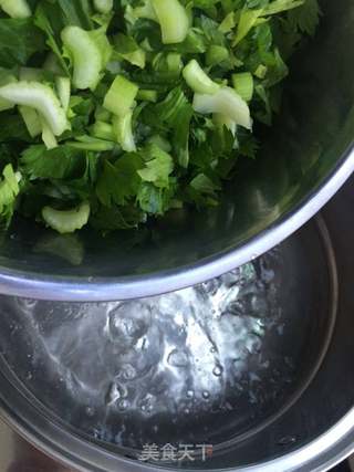 自制芹菜浆水的做法步骤:6