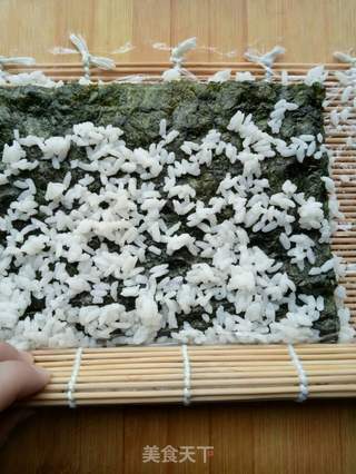 果味紫菜卷的做法步骤:4