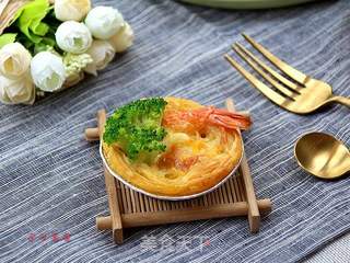 鲜虾芝士塔的做法步骤:5