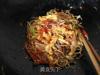 美味炒面的做法步骤:11
