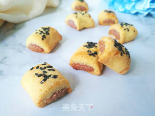 紫薯一口酥的做法步骤:20