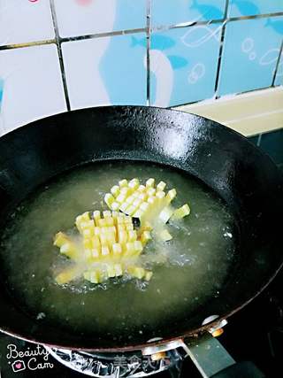 菊花茄子的做法步骤:7