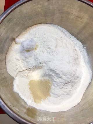 奶香刀切馒头的做法步骤:2