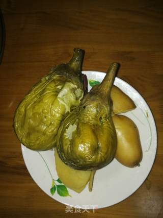 土豆烀大茄子的做法步骤:2