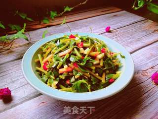 凉拌马齿苋的做法步骤:7