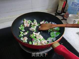黄金芝士焗饭的做法步骤:7