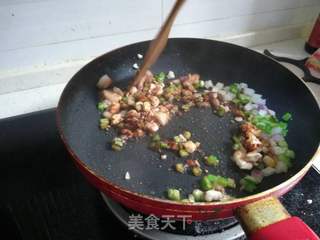 黄金芝士焗饭的做法步骤:8