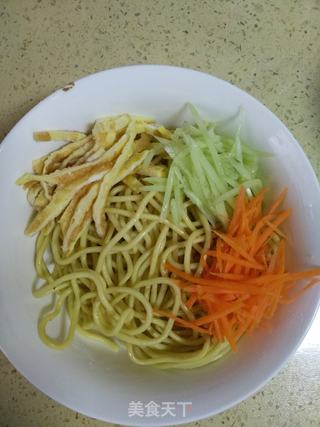 麻酱凉面的做法步骤:12