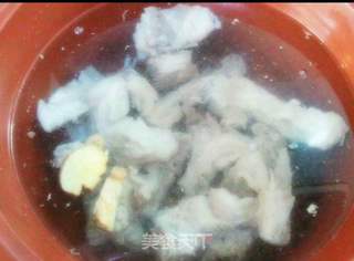 排骨萝卜粥的做法步骤:3