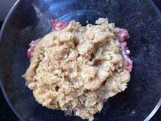 茄子猪肉水饺的做法步骤:6
