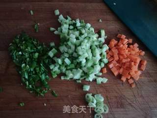 打卤黄面条的做法步骤:4