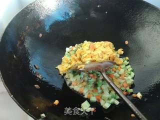 打卤黄面条的做法步骤:8