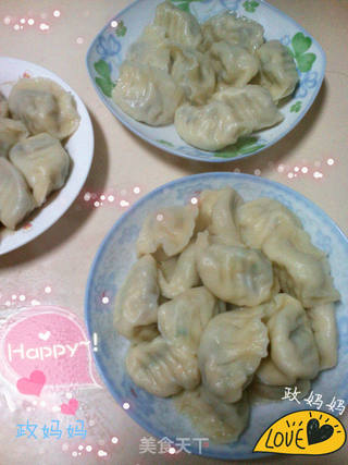 海米韭菜素饺子的做法步骤:12