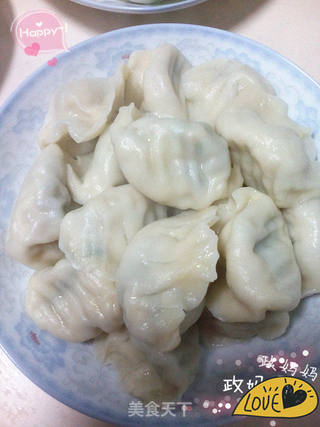 海米韭菜素饺子的做法步骤:13