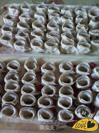 白菜馄饨的做法步骤:10
