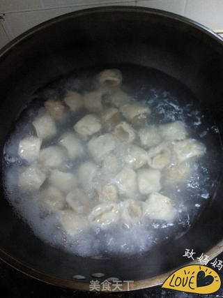 白菜馄饨的做法步骤:12