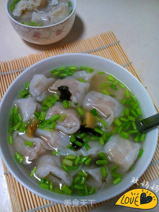 白菜馄饨的做法步骤:14