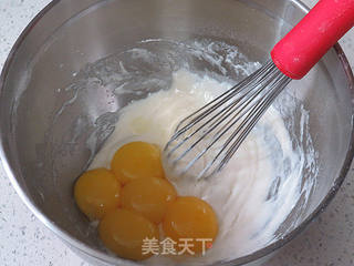 七夕节之【心相印乳酪夹心蛋糕卷】的做法步骤:3