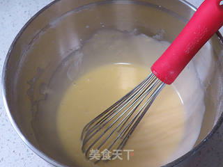 七夕节之【心相印乳酪夹心蛋糕卷】的做法步骤:4