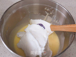 七夕节之【心相印乳酪夹心蛋糕卷】的做法步骤:6