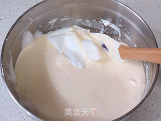 七夕节之【心相印乳酪夹心蛋糕卷】的做法步骤:7