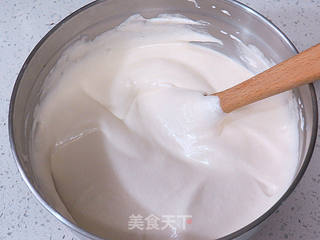 七夕节之【心相印乳酪夹心蛋糕卷】的做法步骤:8
