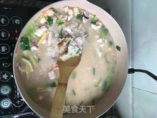 海鲜粥的做法步骤:5