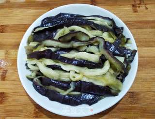 凉拌手撕茄子的做法步骤:12