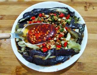 凉拌手撕茄子的做法步骤:14