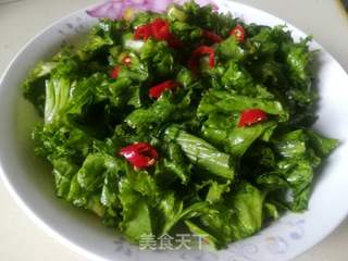 拌生菜的做法步骤:6