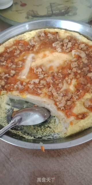 肉末鸡蛋豆腐羹的做法步骤:5