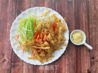 鸡丝凉面的做法步骤:3