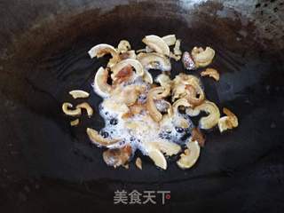 油渣炒四季豆的做法步骤:6