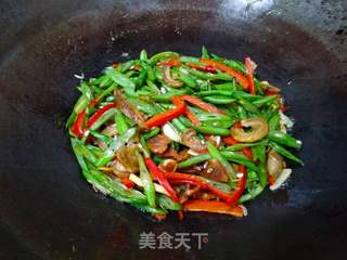 油渣炒四季豆的做法步骤:14