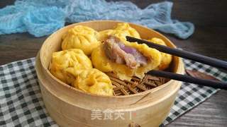 南瓜茄子小笼包的做法步骤:24
