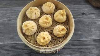 南瓜茄子小笼包的做法步骤:21